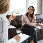 Young Woman Having Medication Prescribed To Her By A Psychiatrist